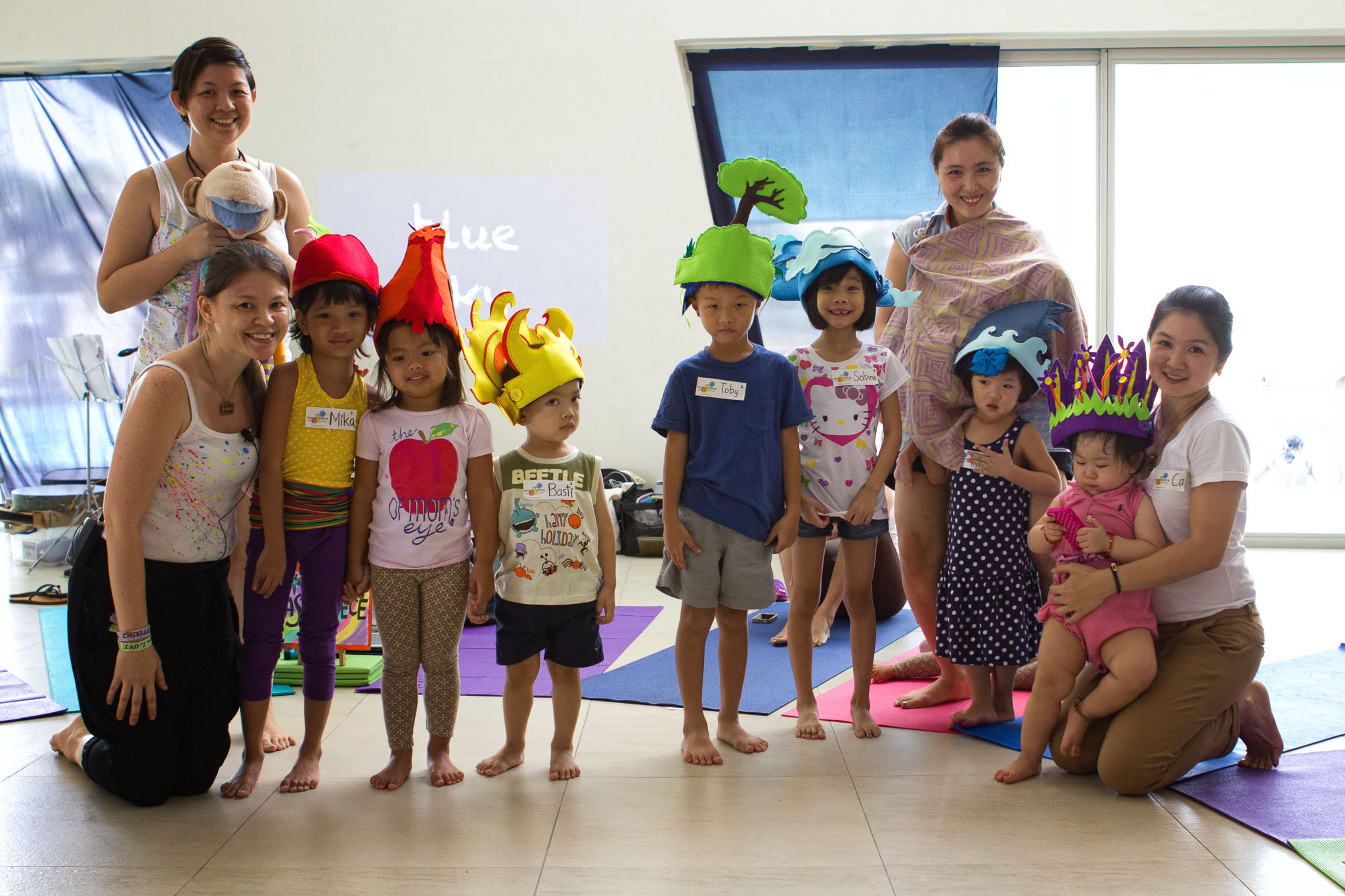 Kids loved the hats Teacher Kara made!!